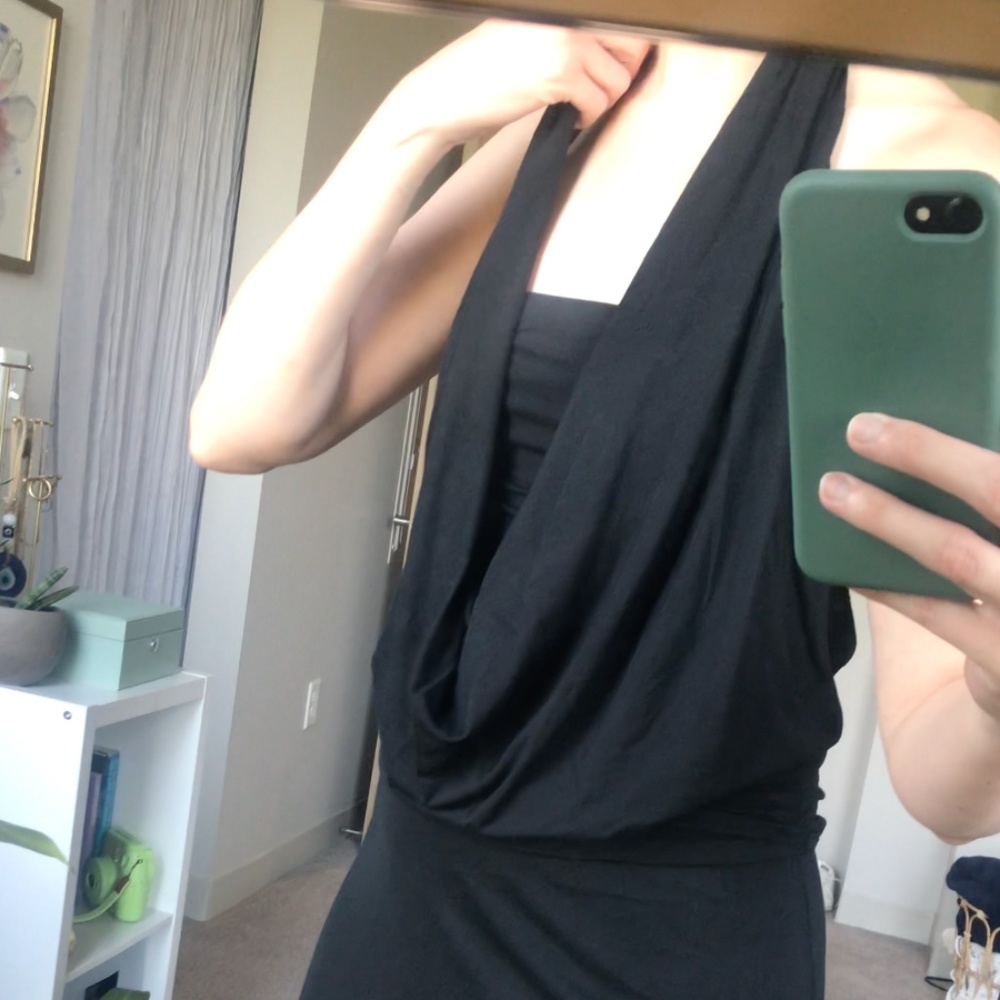 Tart two-way black halter dress - Picture 5 of 7